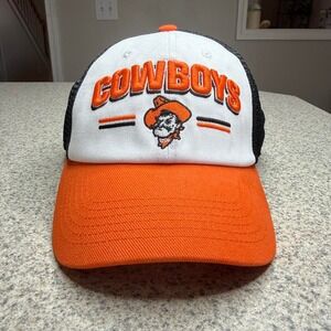 Captivating Headwear OSU Oklahoma State Cowboys Trucker Snapback Hat